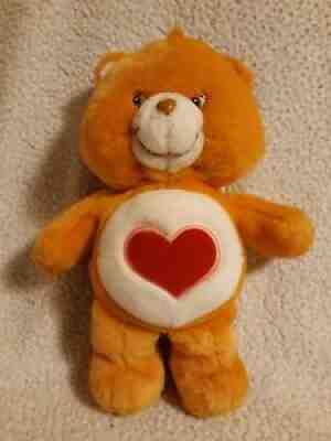 2002 Care Bear. Tenderheart Care Bear. Red Heart. 13 Inch Plush.