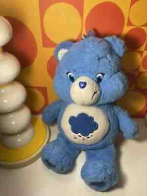 Grumpy Blue Carebear 2014 Kawaii Bear Used Stuffed Animal Toy Bear Cute