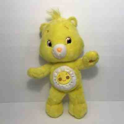 Care Bears Funshine Bear 14â? Yellow Stuffed Plush Toy Play Along Jakks 2007