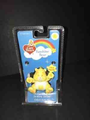 NEW 2002 Care Bears 20th Anniversary Funshine Clip On Small Keychain