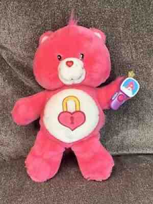 Care Bear Secret Bear Plush 13â? TCFC 2005 Stuffed Hide and Seek Star