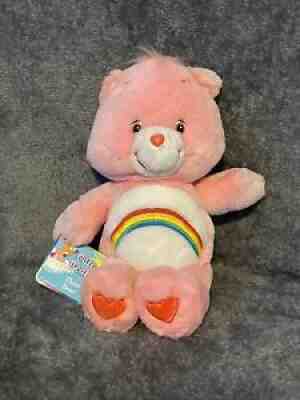 2002 Care Bears Pink Cheer Bear Rainbow 14