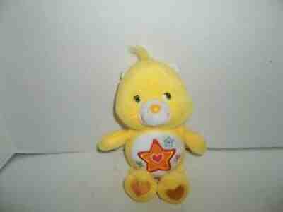 2005 tcfc yellow superstar carebear care bear plush 9