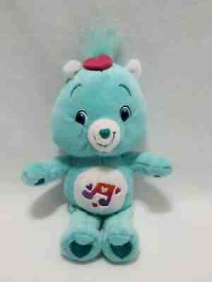 Heartsong Bear Care Bears Plush Blue Music Note 2007 Stuffed Animal 9