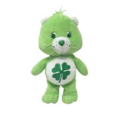 Care Bears Good Luck Bear Plush Stuffed Green Shamrock 8