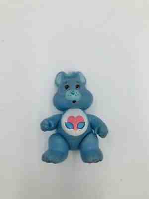 Vintage Care Bear Cousin Poseable Figure Swift Heart Rabbit 1985 Winged Heart