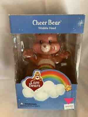 2002 Wobbling Head Care Bears Cheer Bear Bobblehead