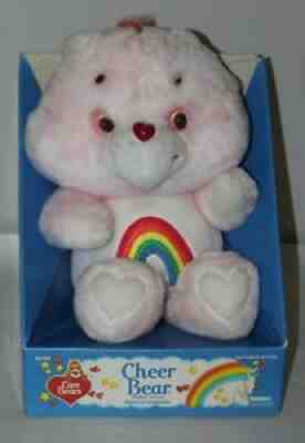 Vintage 1985 CARE BEAR Boxed CHEER BEAR Kenner