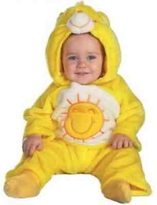 Sunshine Care Bear One Piece Large Halloween Costume Suit kids 1-2 Yr toddler