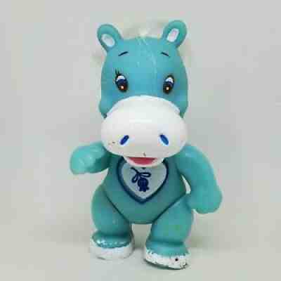 Vintage Soma Love Pets Horse Poseable Figure 1983 Blue Pony Care Bear Fakie