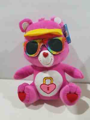 Care Bear Secret Bear Pink Sunglasses Plush 2013 11