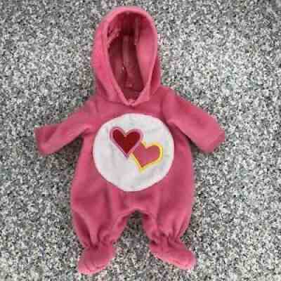 Vintage 1990s Lauer Love-a-lot Care Bear Only Outfit for 12
