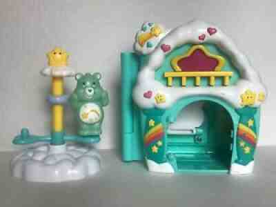 Care Bears Care A Lot Castle Replacement Merry Go Round Cloud, wish house & Bear