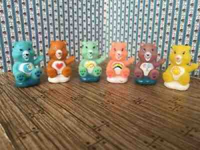 Care Bears Figure Plastic 2.5 in Vintage Lot 16 Clouds Party Favor Cake Topper
