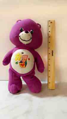 Care Bear Surprise Bear Purple 2005 Plush Stuffed Animal Toy 12
