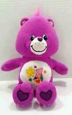 Care Bear Surprise Bear Purple 2005 Plush Stuffed Animal Toy Approx. 12