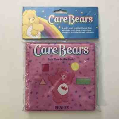 NEW Care Bears Bath Time Bubble Book Soft Plastic Kids Baby Toy Book â??Shapesâ?