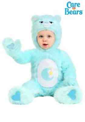 Infant Baby Care Bears Light Blue Bedtime Bear Costume SIZE 6/9mo (Used)