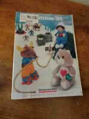 Vintage 1984 Montgomery Ward Christmas Catalog 573 pgs-Care Bears,Cabbage Patch
