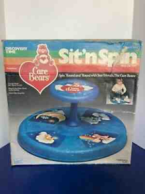 Vintage 1983 Care Bears Vintage Sit 'N Spin by Kenner With Box.