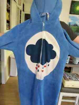 Care Bears Deluxe Grumpy Bear Adult Costume, Plush New with Tags, Blue, Storm