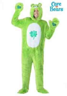 Adult Care Bears Classic Good Luck Bear Costume Size S M L (Used)