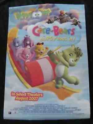 CARE BEARS OOPSY DOES IT movie poster Original 2007 One sheet DOUBLE SIDED