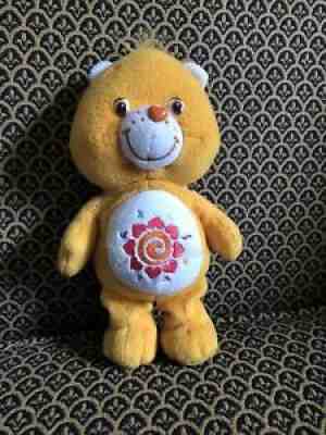 AMIGO BEAR Care Bear 9â? 2006 Orange Collectible plush Sun Adorable SR26006 Look
