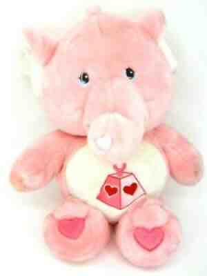 Care Bear Cousins Lotsa Heart Elephant Stuffed Plush Pink 23