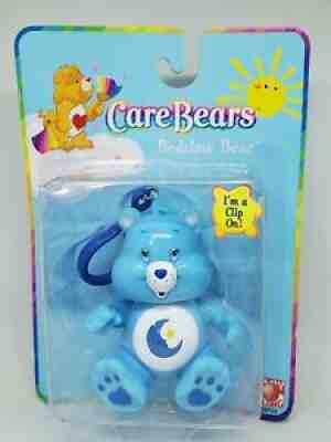 Care Bears Bedtime Bear Clip On Backpack Key Chain Clip Poseable Figure 2003 â?¨