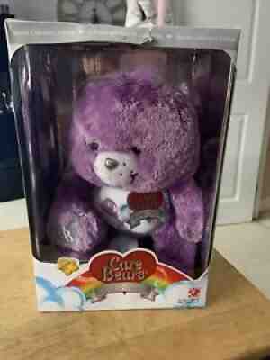 Special Collectors Edition Care Bear - Share Bear - Purple - Rare - 2008