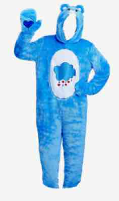 Official Licensed Care Bears Classic Grumpy Bl Bear Adult/ Teen Costume Size MED