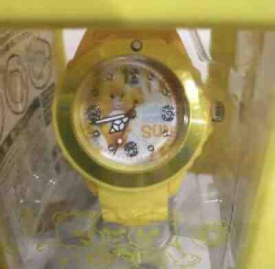 Care Bear Wrist Watch & Coin Bank Yellow Japan