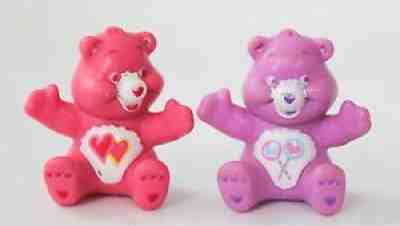 Care Bears Love a Lot & Share Bear Miniature Figures Set of 2