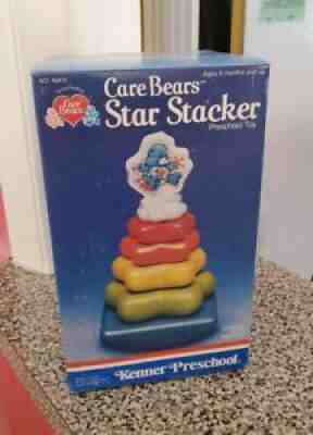 Vintage Kenner Care Bears Preschool Star Stacker Toy MiB 1985 - Baby Toys