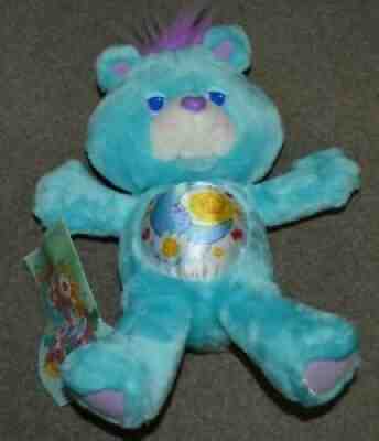 NEW Vtg 1991 Bedtime Bear Care Bears Plush Stuffed Animal Kenner Toy 12''