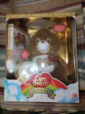 Care Bears Heart of Gold Brown Bear Premier Collector Edition Swarovski 2008/DVD