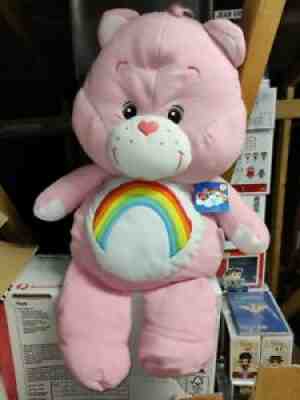 Care Bear Cuddle Pillow Cheer Bear jumbo giant large with tag