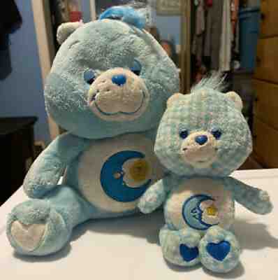 2 Bedtime Care Bears 2004 and 2006. 12â? and 8 â??