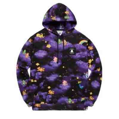LNWT - Teddy Fresh x Care Bears Black and Purple Hoodie Size Large