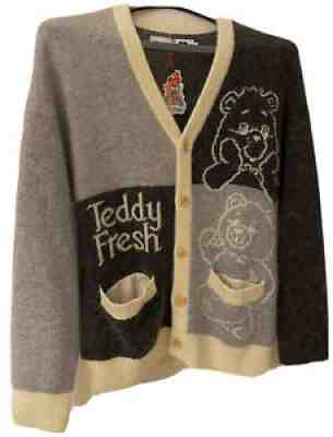 Teddy Fresh x Care Bears Cardigan Sweater SIZE LARGE