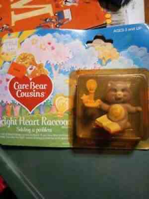 care bear cousins bright heart raccoon miniature solving a problem in sealed pac