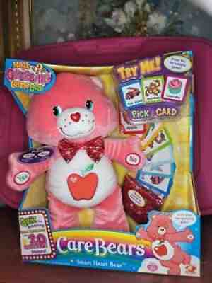 MIB RARE Retired Care Bear CareBear Smart Heart Magic Guessing Game Hard to Find