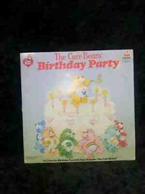 Care Bears Birthday Party, 1984 Records LP Record, Vinyl Kids Stuff KSS 5050 VG+