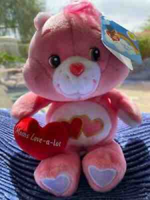New Care Bears MOMS LOVE-A-LOT BEAR 20th Anniversary 2003 Mothers Day ~8