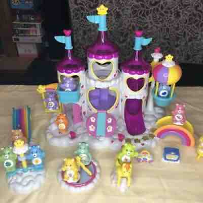 Care Bears Bear Magical Care-a-lot Castle Play Set Light up & Sound With Figures
