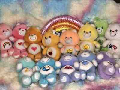 Care Bears 20th Anniversary 10â? Lot Grumpy Harmony Bedtime Good Luck