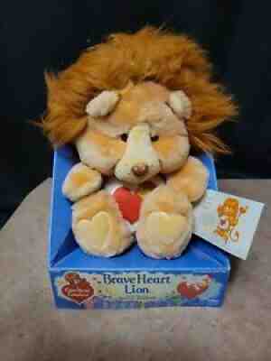 Care Bears Cousins Brave Heart Lion Vintage 1985 New in Box w/ Tag Kenner