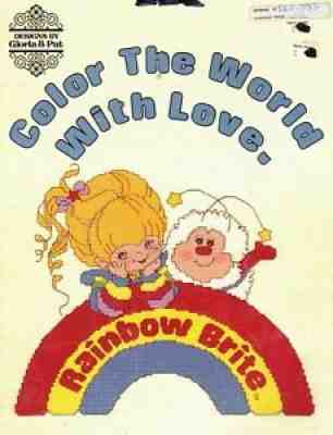 Rainbow Brite Color The World 21 Counted Cross Stitch Patterns By Gloria & Pat