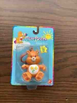 Care Bears 2003 Friend Bear CLIP ON NEW In Package Keychain Moc Sealed